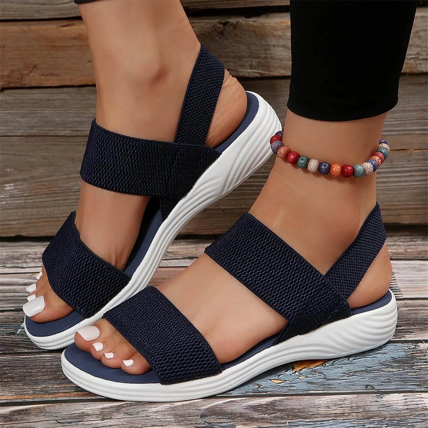 Arch Support Sandals Women's Dressy Fashion Orthotic Flip Flops Ladies Slip On Lightweight Comfortable Orthopedic Slippers