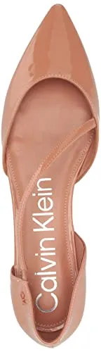 Calvin Klein Women's Sannie Flat, Dark Blue 400, 11