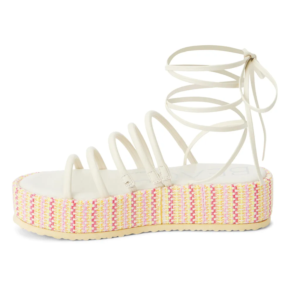 Eli Lace Up Ankle Strap Platform Sandals