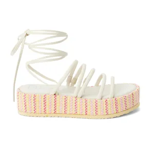 Eli Lace Up Ankle Strap Platform Sandals