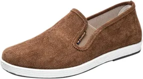 Men Slip On Sneaker Comfortable Lightweight Breathable Casual Sneaker Wide Width Orthopedic Shoes with Arch Support