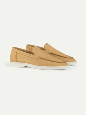 "Beige Nubuck" - Yacht Loafers