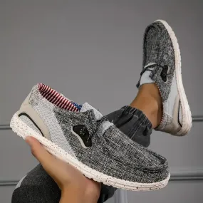 Slip-On Loafer voor heren - Comfortabele, ademende & anti-slip schoenen met decoratieve
